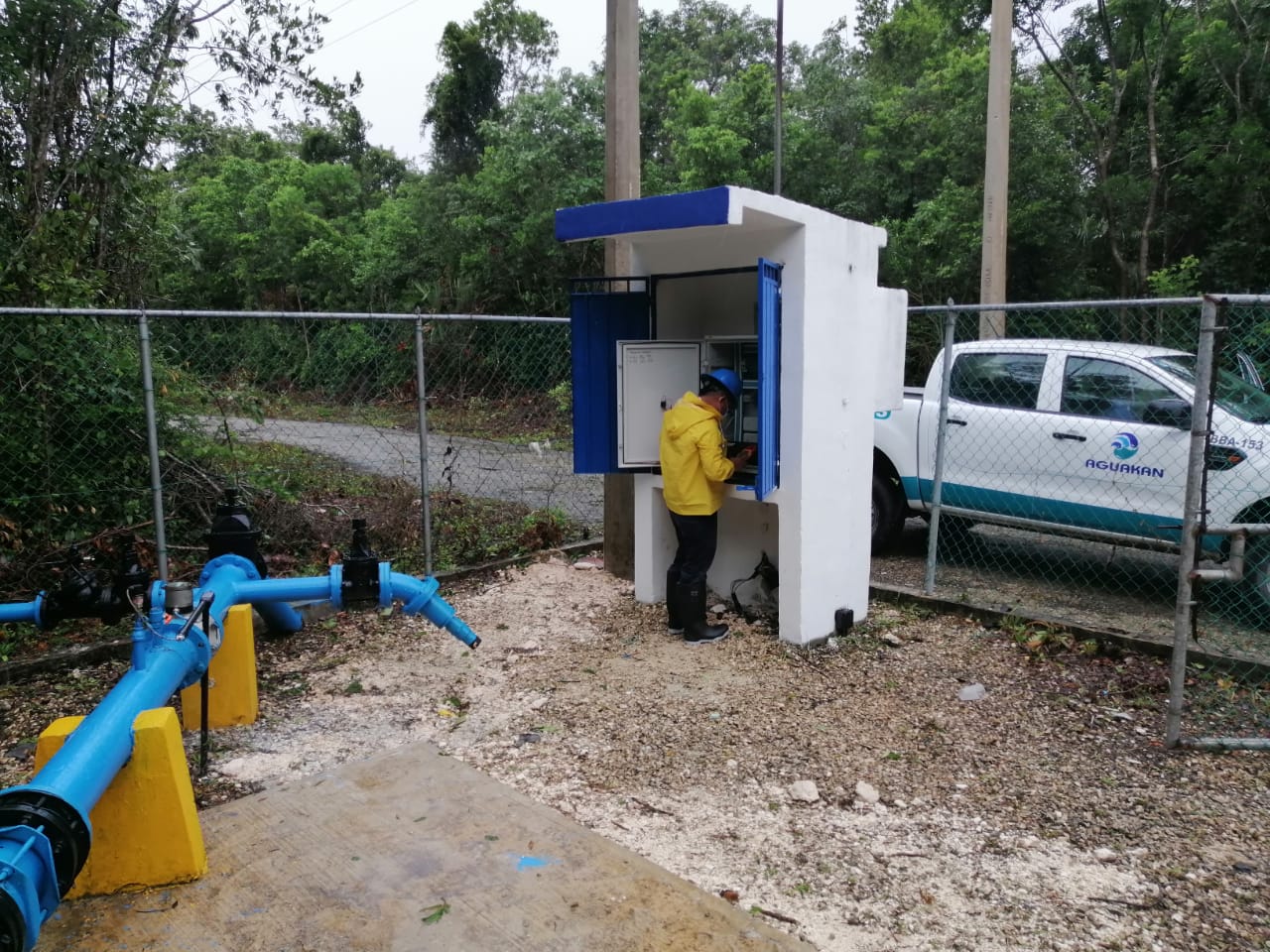 AGUAKAN TRABAJA PARA RESTABLECER EL SERVICIO DE AGUA POTABLE TRAS EL PASO DEL HURACÁN GRACE