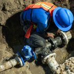 conexión de agua potable