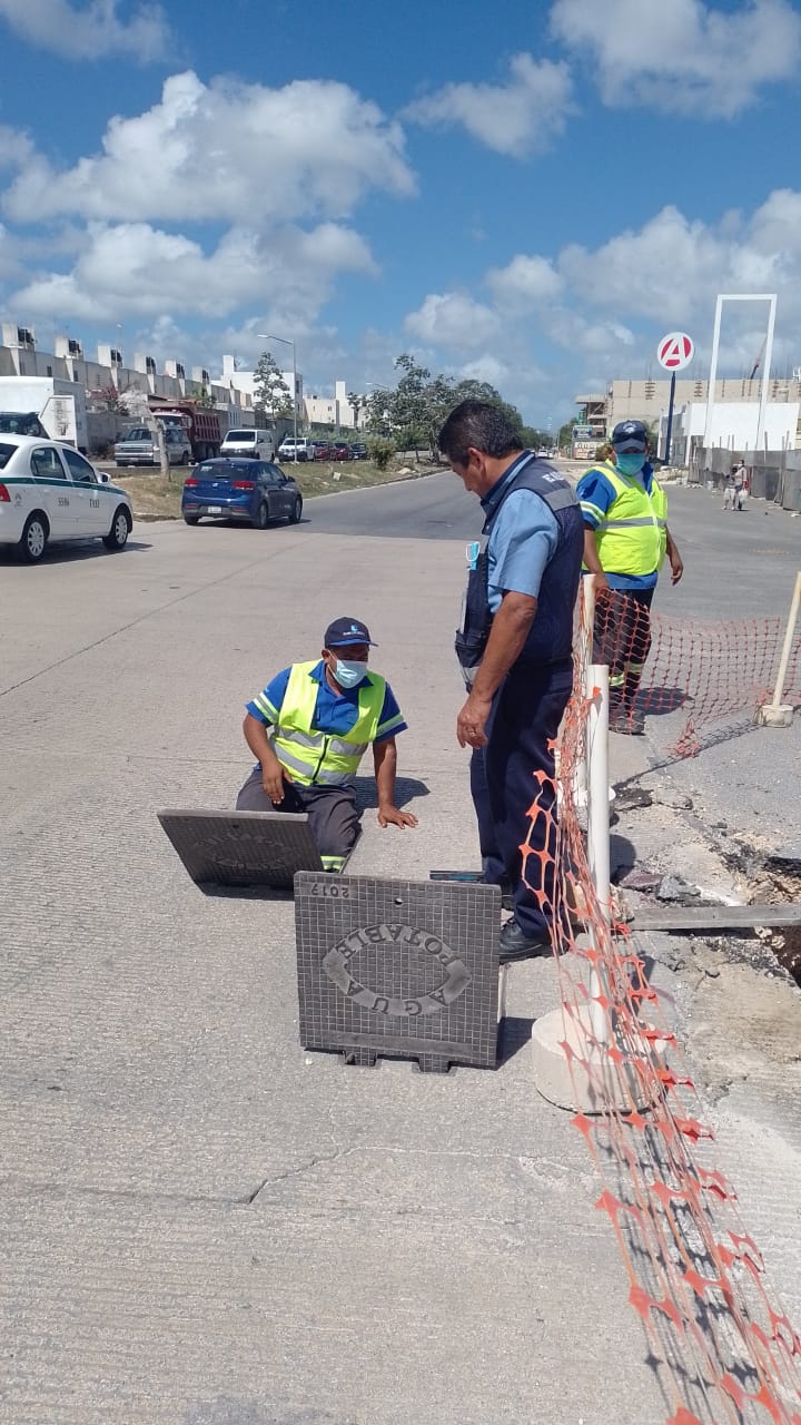 AGUAKAN INFORMA SOBRE SITUACIÓN EN  FRACCIONAMIENTO JARDINES DEL SUR 3 EN CANCÚN