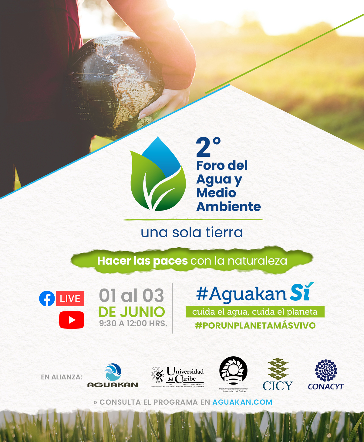 PROMUEVE AGUAKAN EL CUIDADO DEL AGUA Y LOS RECURSOS NATURALES EN EL 2° FORO DEL MEDIO AMBIENTE