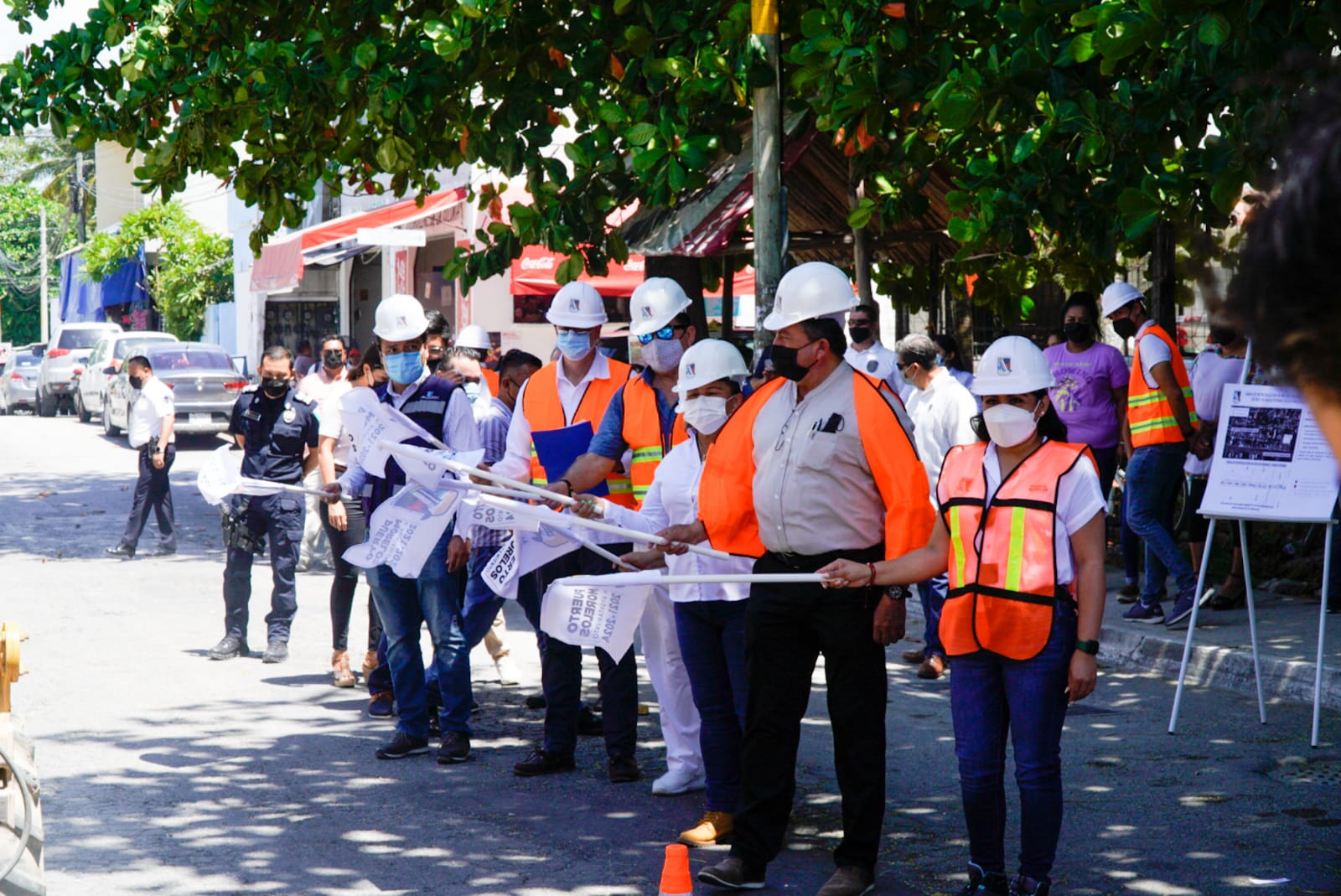 INICIA AGUAKAN TRABAJOS DE AGUA POTABLE Y ALCANTARILLADO EN PUERTO MORELOS