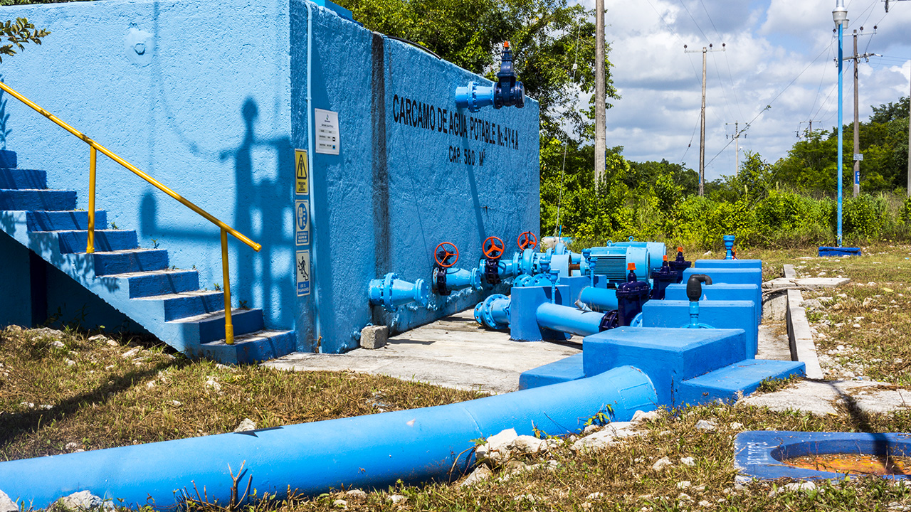 FALTA DE ENERGÍA ELECTRICA EN ZONA DE CAPTACIÓN, AFECTA SUMINISTRO DE AGUA POTABLE EN CANCÚN