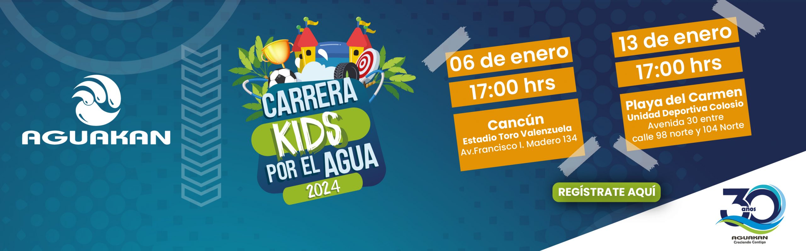 Carrera Kids por el Agua 2024