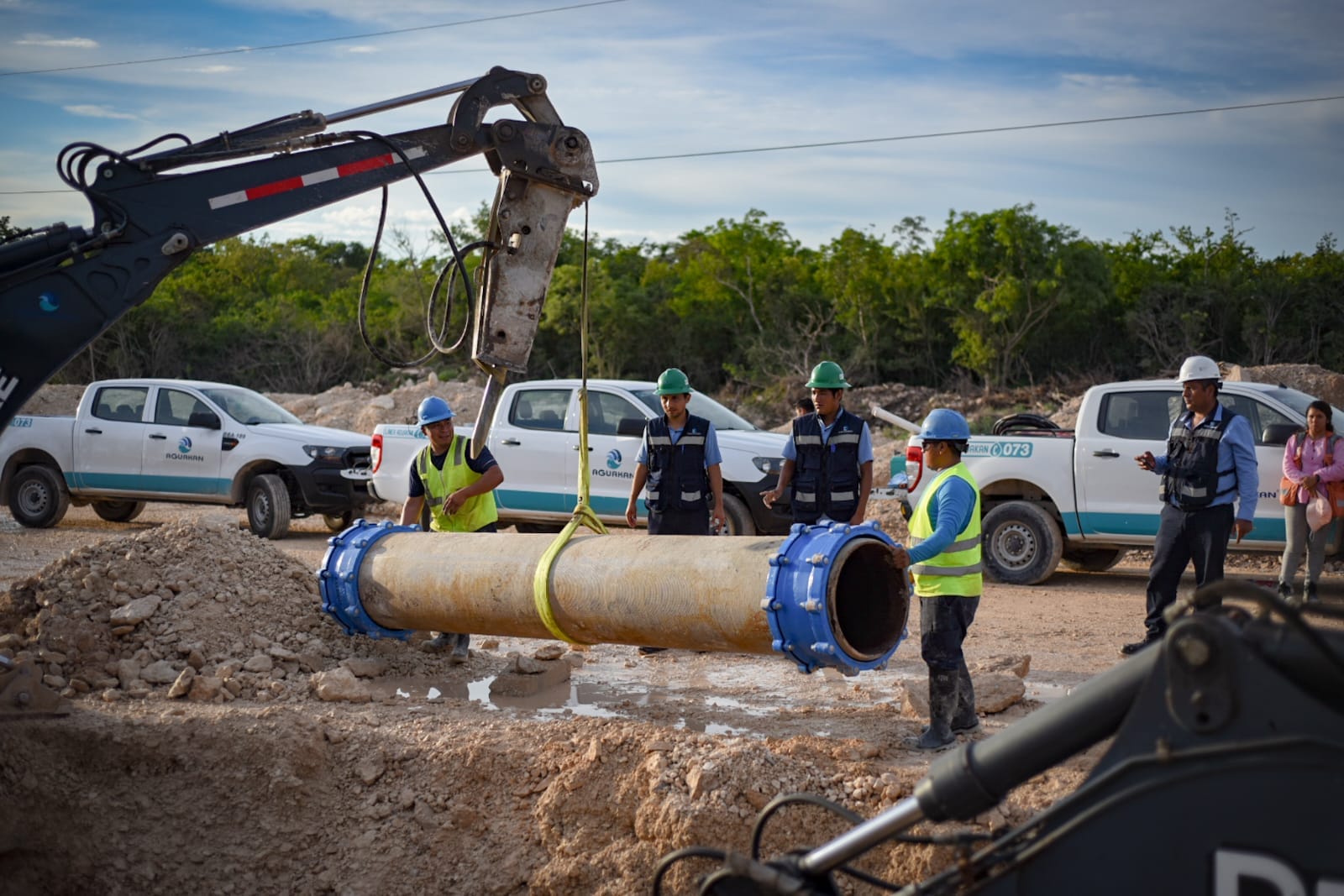 AGUAKAN ANUNCIA OBRAS DE INTERCONEXIÓN POR TRABAJOS DE TREN MAYA EN CANCÚN