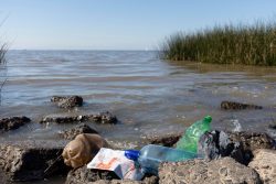 Contaminación del agua con plásticos