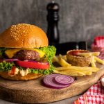 La huella hídrica de una hamburguesa