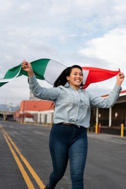 Festejo del Día de la Independencia en México