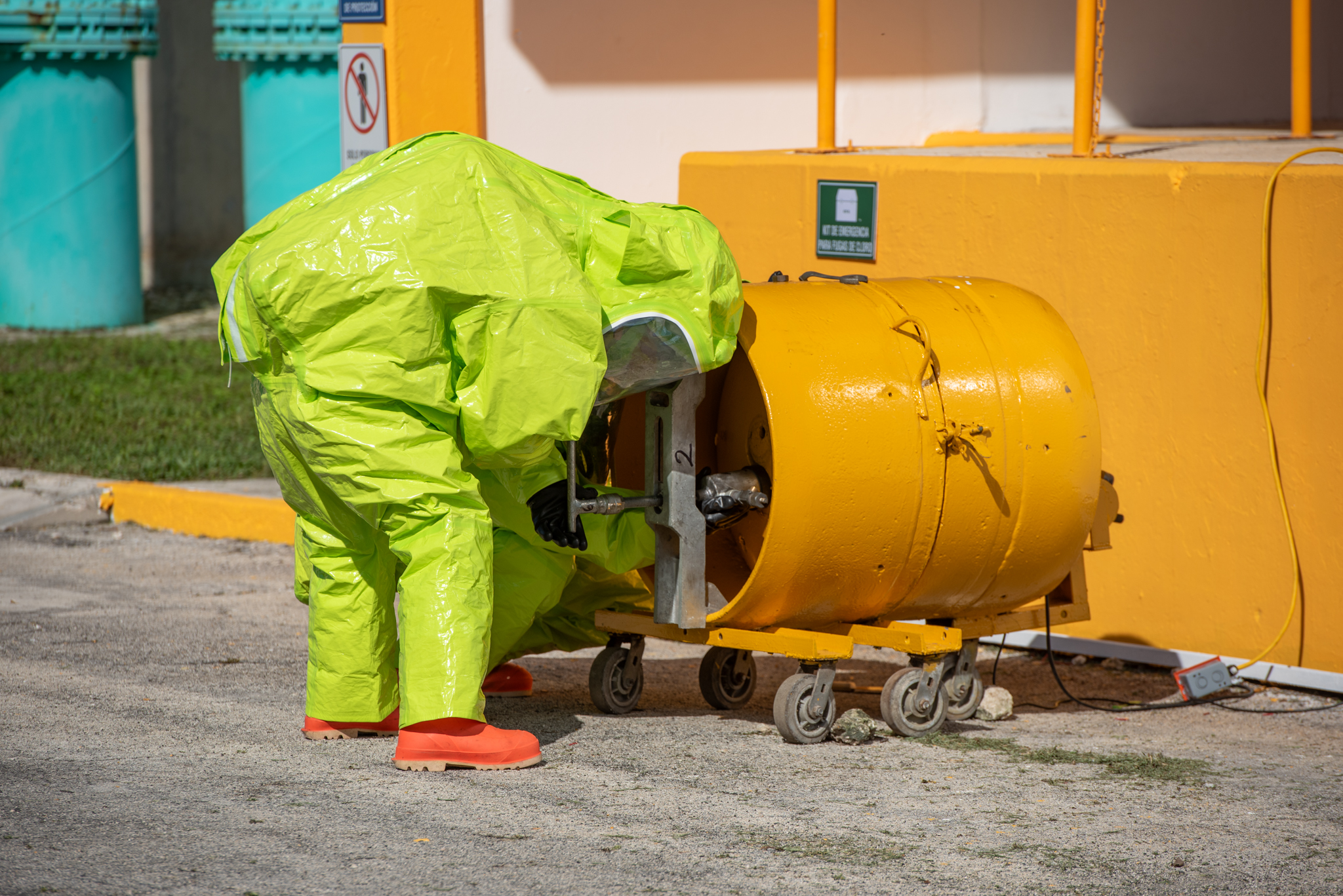 ¿Cómo funciona el gas-cloro para el tratamiento del agua potable en Aguakan?