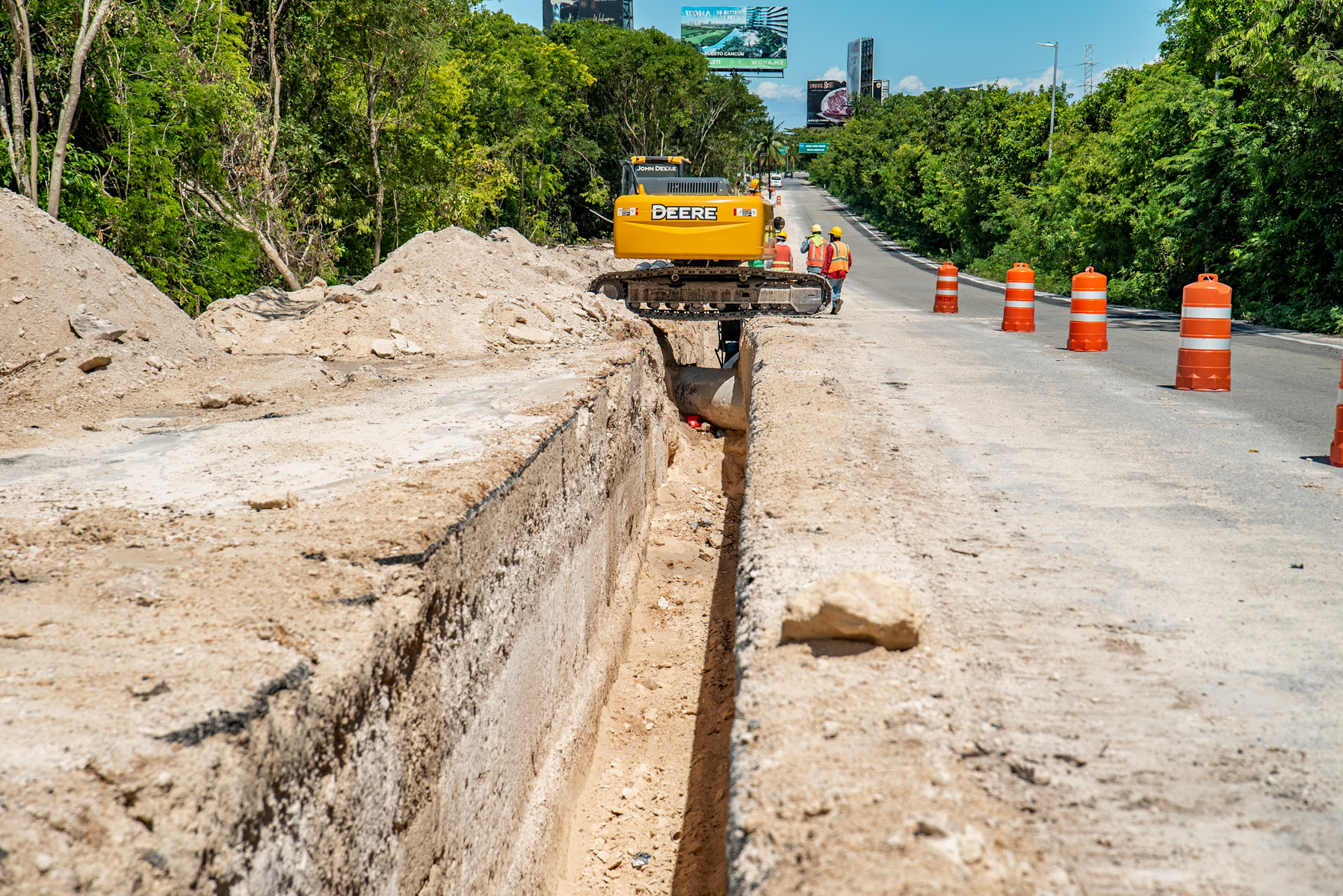 AGUAKAN INICIA OBRAS DE RENOVACIÓN DE LA RED DE DRENAJE SANITARIO EN CANCÚN
