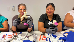 taller mujeres plomeria aguakan