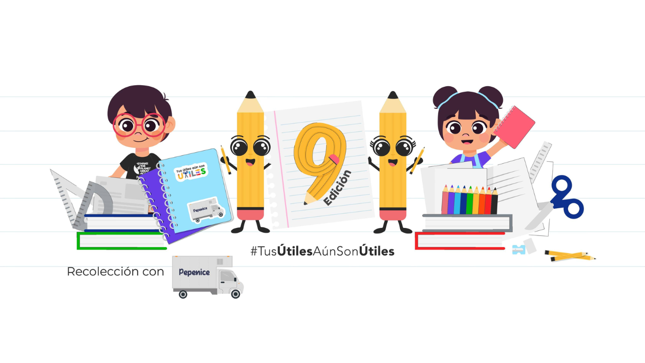 ¿Tienes útiles que ya no usas? Así puedes donarlos en Aguakan para darles una segunda vida