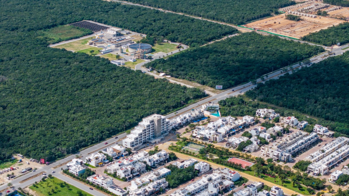 Tanque de agua en Cancún que mejorará presión y cobertura en el sur de la ciudad