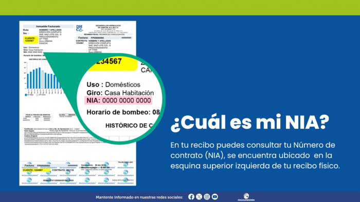 consultar recibo de agua Aguakan sin número de contrato