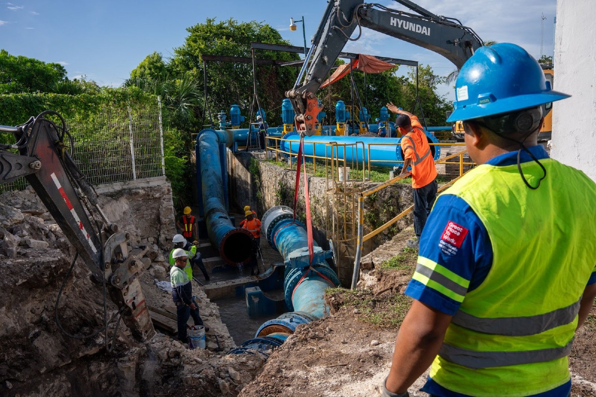 Aguakan realizará mantenimiento para mejorar servicio de agua potable en Cancún
