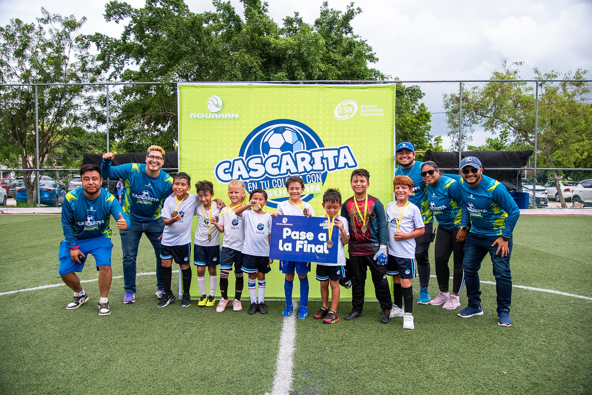 ¡Todavía puedes participar en el torneo “Cascarita en tu Colonia” de Aguakan!