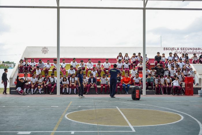 Aguakan cultura del agua en escuelas de Cancún, Playa del Carmen, Isla Mujeres y Puerto Morelos.
