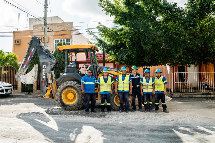 Equipos de Aguakan reforzando acciones preventivas para garantizar agua potable y saneamiento durante la temporada de huracanes 2025.