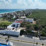 Predio en Mundaca, Isla Mujeres, donde Aguakan construirá la primera planta desmineralizadora de agua potable.