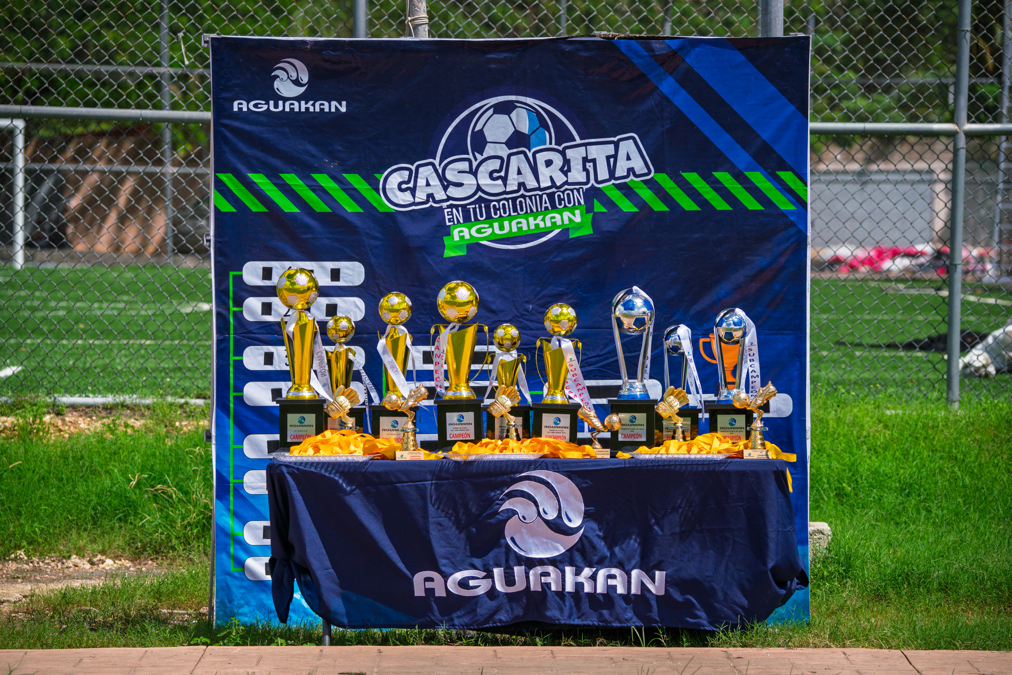 Aguakan concluye con éxito la 4ª edición del torneo  “Cascarita en tu Colonia”