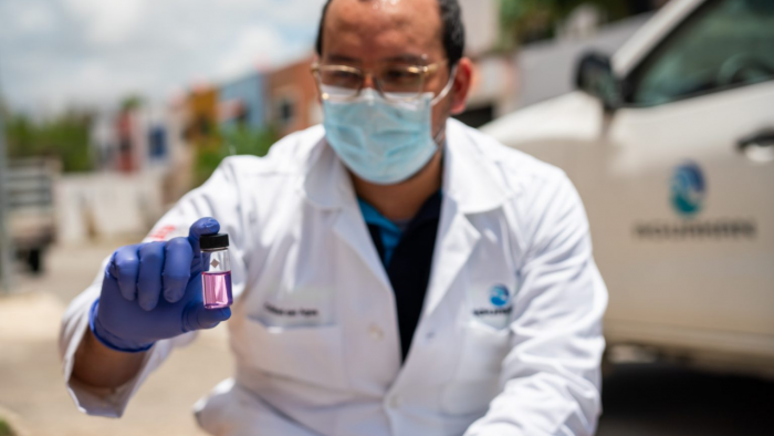 cómo se mide la calidad del agua en Aguakan