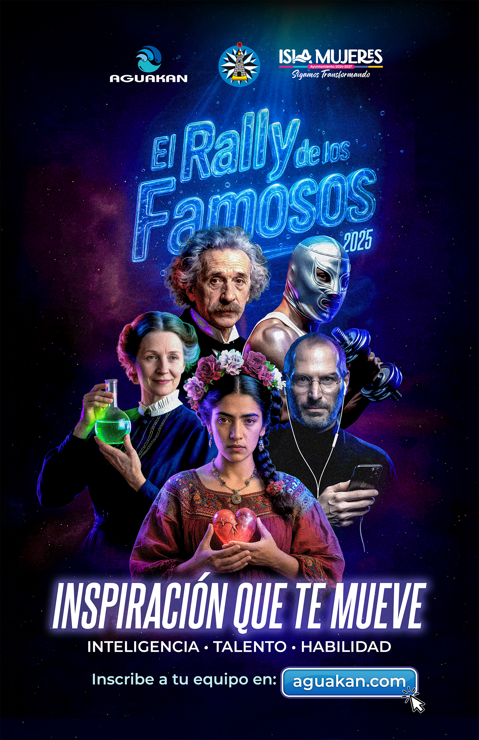 Aguakan presenta el 17° “Rally del Agua de los Famosos”, en Isla Mujeres