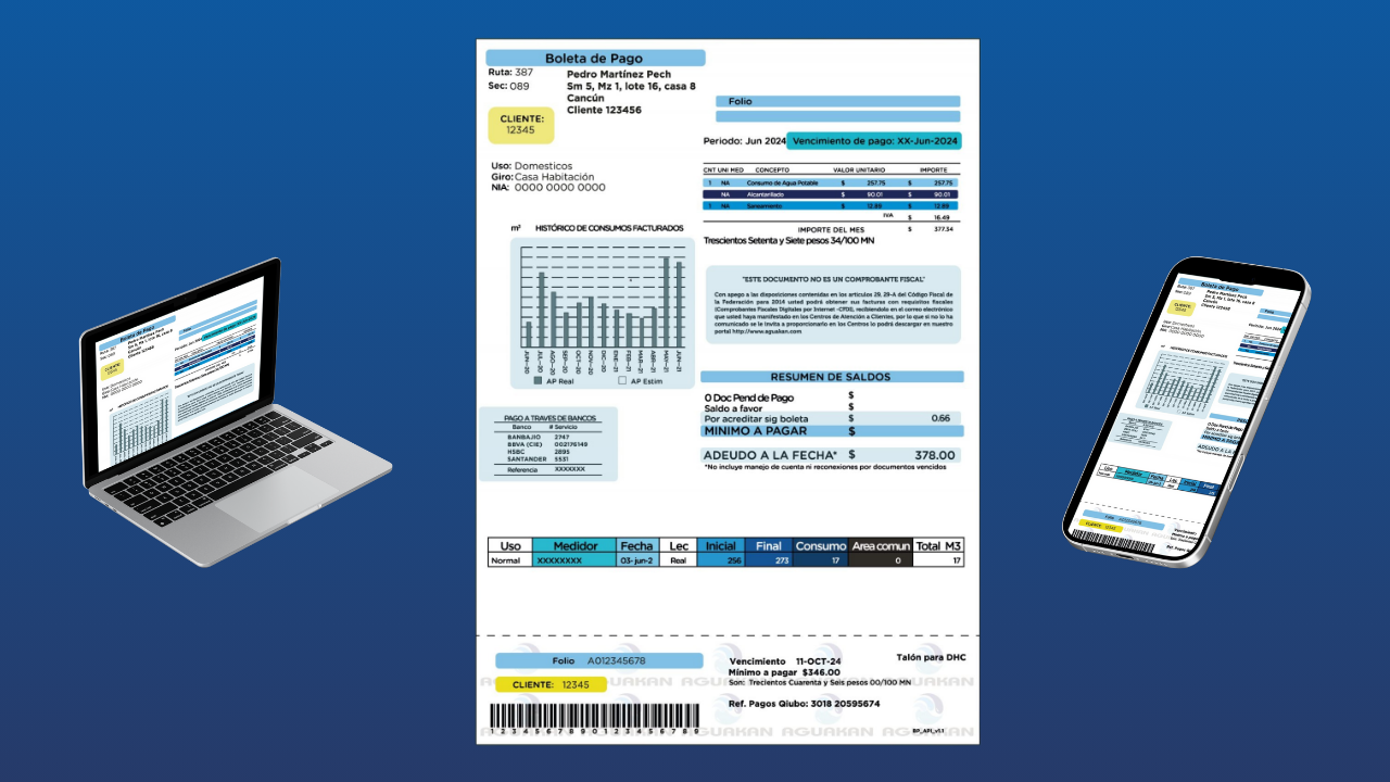 ¿Olvidaste pagar tu recibo de Aguakan? Así puedes evitar cortes y ponerte al día en minutos