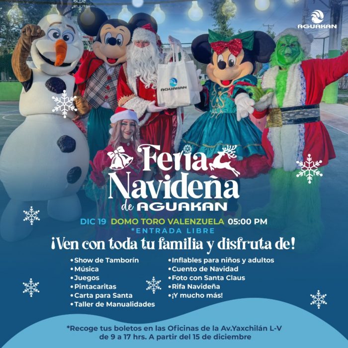 Feria Navideña de Aguakan