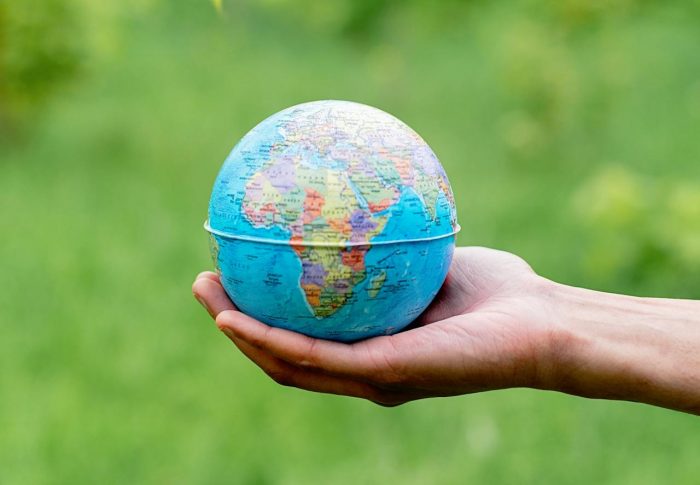 oceános en el planeta Tierra