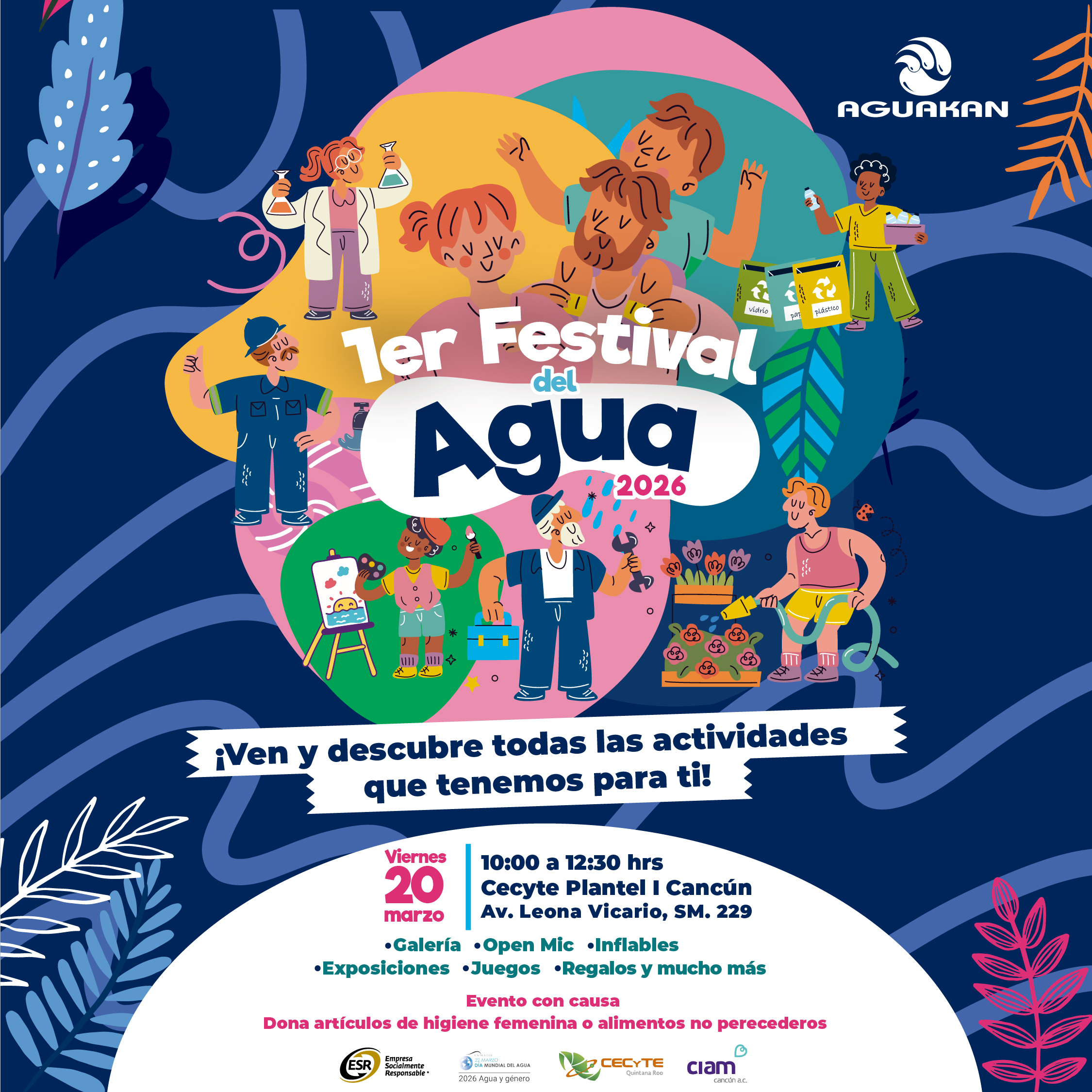 Primer Festival del Agua 2026 en Cancún: actividades, fecha y horarios del evento