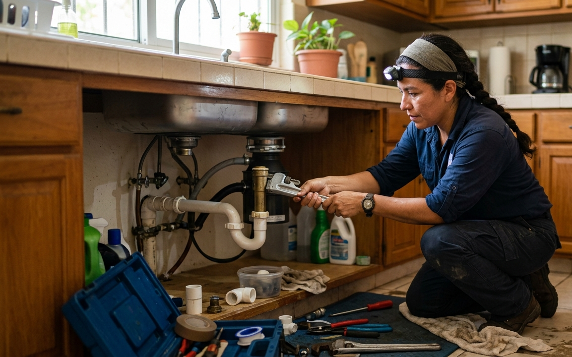 Herramientas para prevenir fugas: lo que dejó el Taller de Plomería para Mujeres en Quintana Roo
