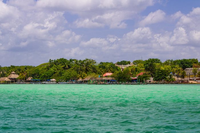laguna de Bacalar en Quintana Roo