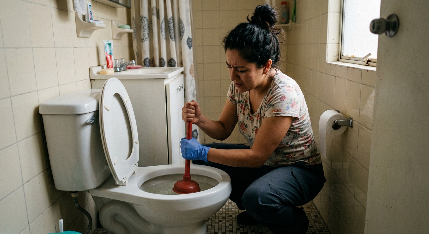 Cómo destapar un inodoro: remedios caseros para desatascarlo