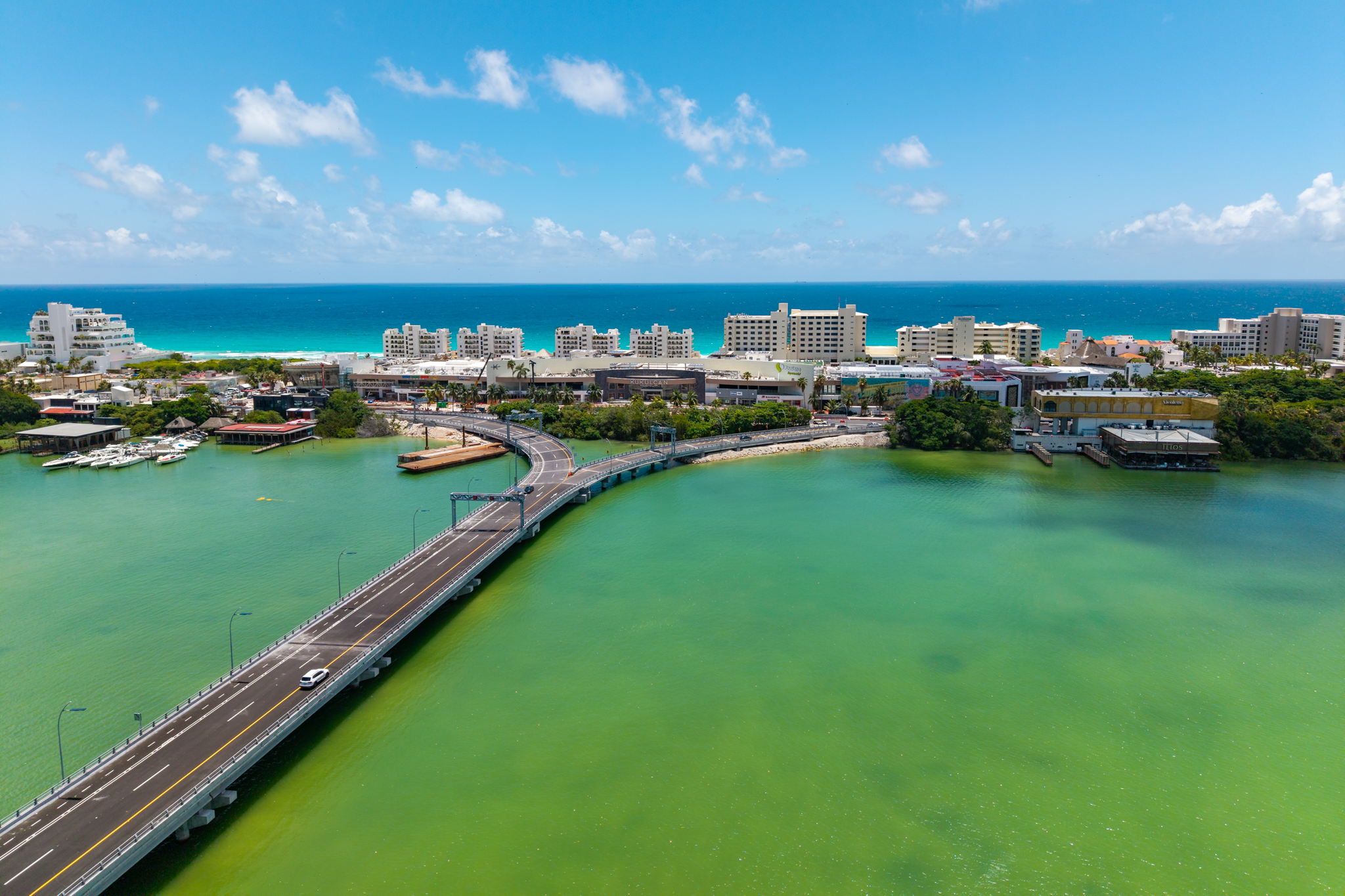 Aguakan avanza en la segunda etapa del Distribuidor Vial Kukulcán en la Zona Hotelera de Cancún