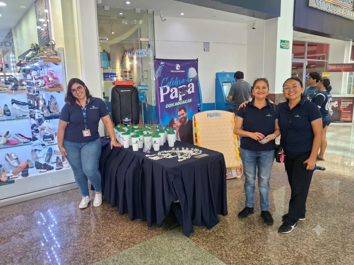 Aguakan celebró a quienes inspiran todos los días: 400 papás festejaron el Día del Padre