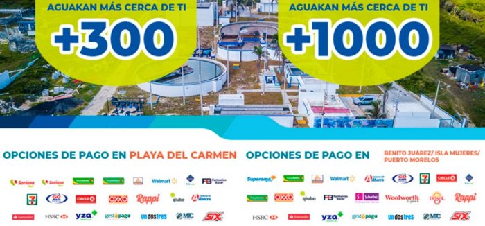 establecimientos para pagar Aguakan presencial