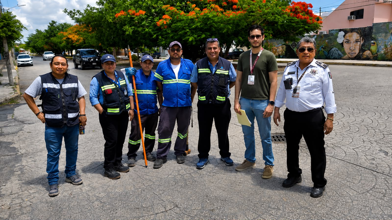 Aguakan invierte más de 3 MDP en la renovación de drenaje sanitario de las Avs. Cobá y Palenque
