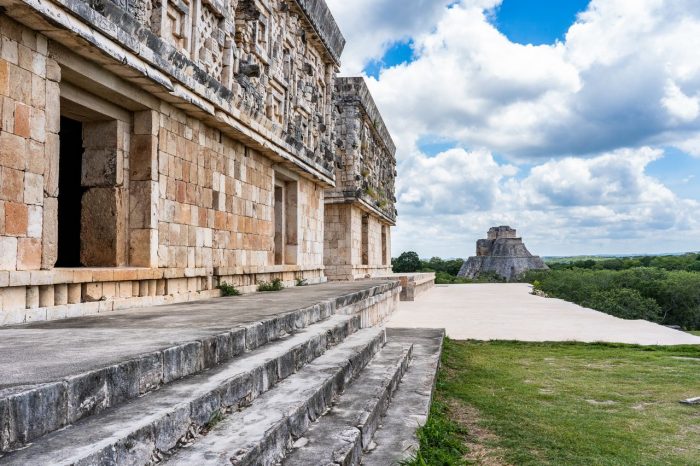 Ruinas mayas de Uxmal en Yucatán