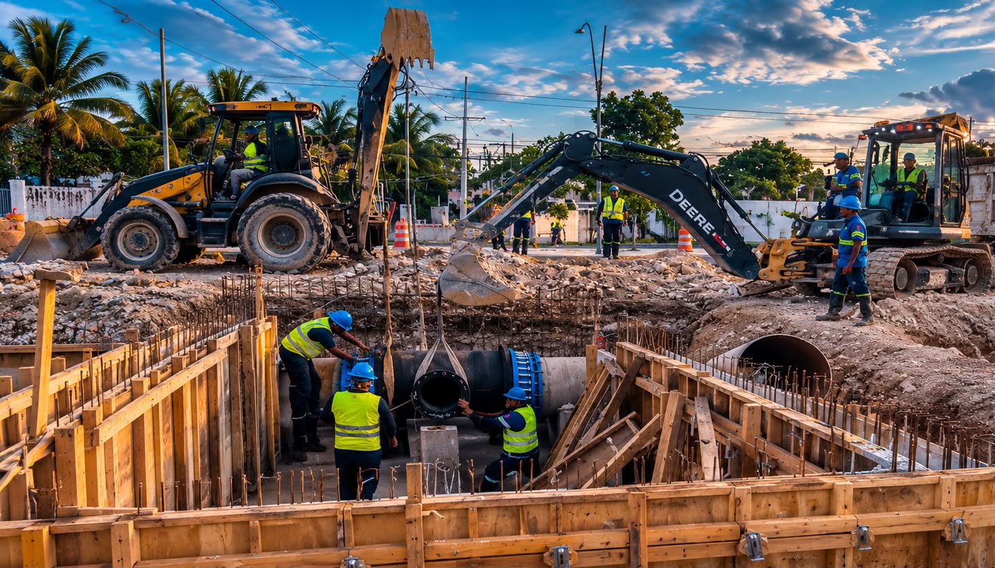 Aguakan informa sobre trabajos de interconexión Kusamil II